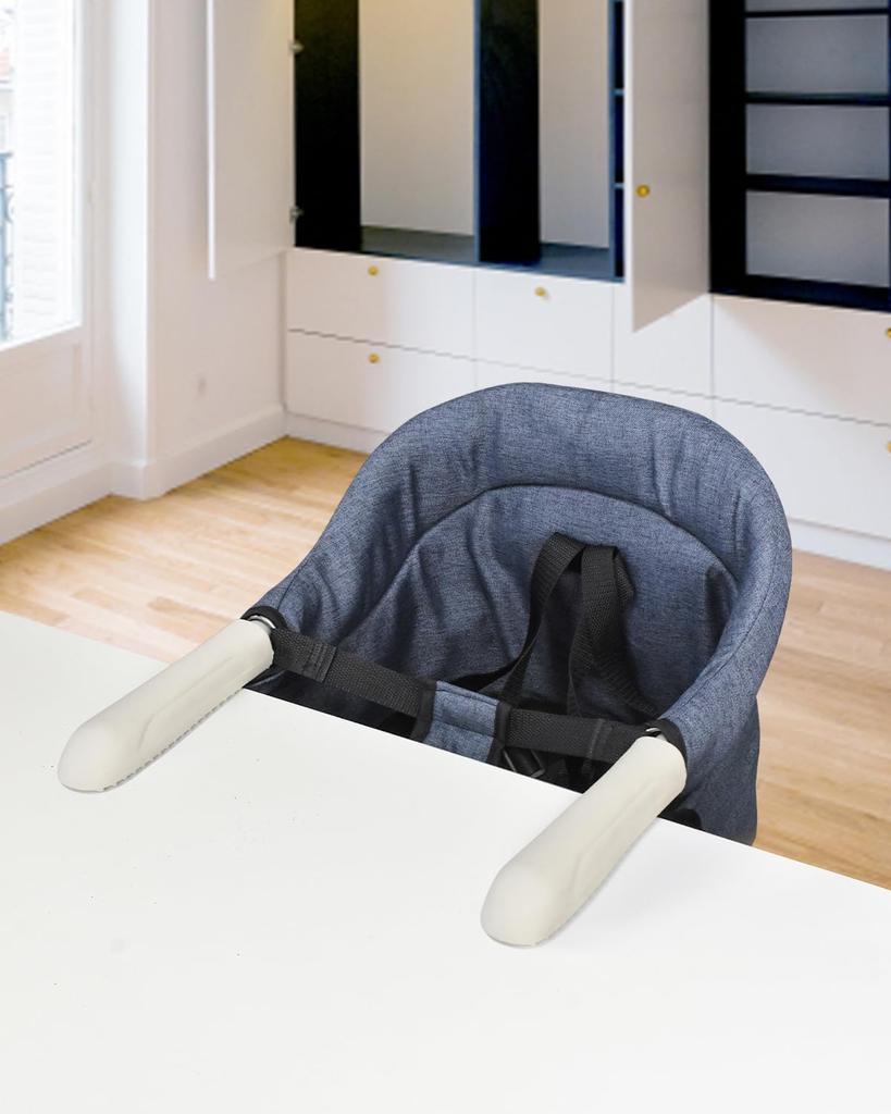 KIMINO Table Chair [Suitable for babies from 6 months old] Folding Baby Chair, Table Chair, Baby Feeding Chair, 5-Point Safety Belt, Children's Dining