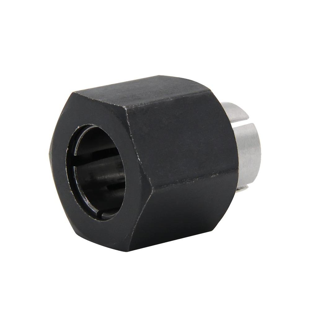 Steel Router Collet Replacement Silver Carving Machine Collet Durable Router Collet  Worker