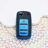 Tpu Leather Car Key Case Cover For Vw Volkswagen Golf 4 5 6 Mk6 Polo Tiguan Passat B5 B6 B7 Jetta Lavida For Skoda Octavia
