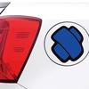 Car Stickers 2pcs 10cm Bandage Design Funny Bansoku Sticker Car Repair Set Waterproof Self