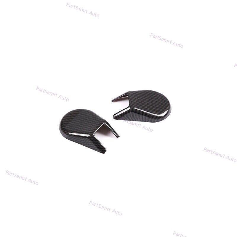 ABS Cover Trim Carbon Fiber Front Seat Base 2pcs For Toyota FJ Cruiser 2007~14