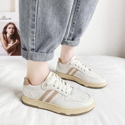 Fashion Women Sneakers Autumn New Casual Walking Shoes Woman Flat Lace Up High Quality Sneakers Fashion Flat-bottomed Casual Shoes
