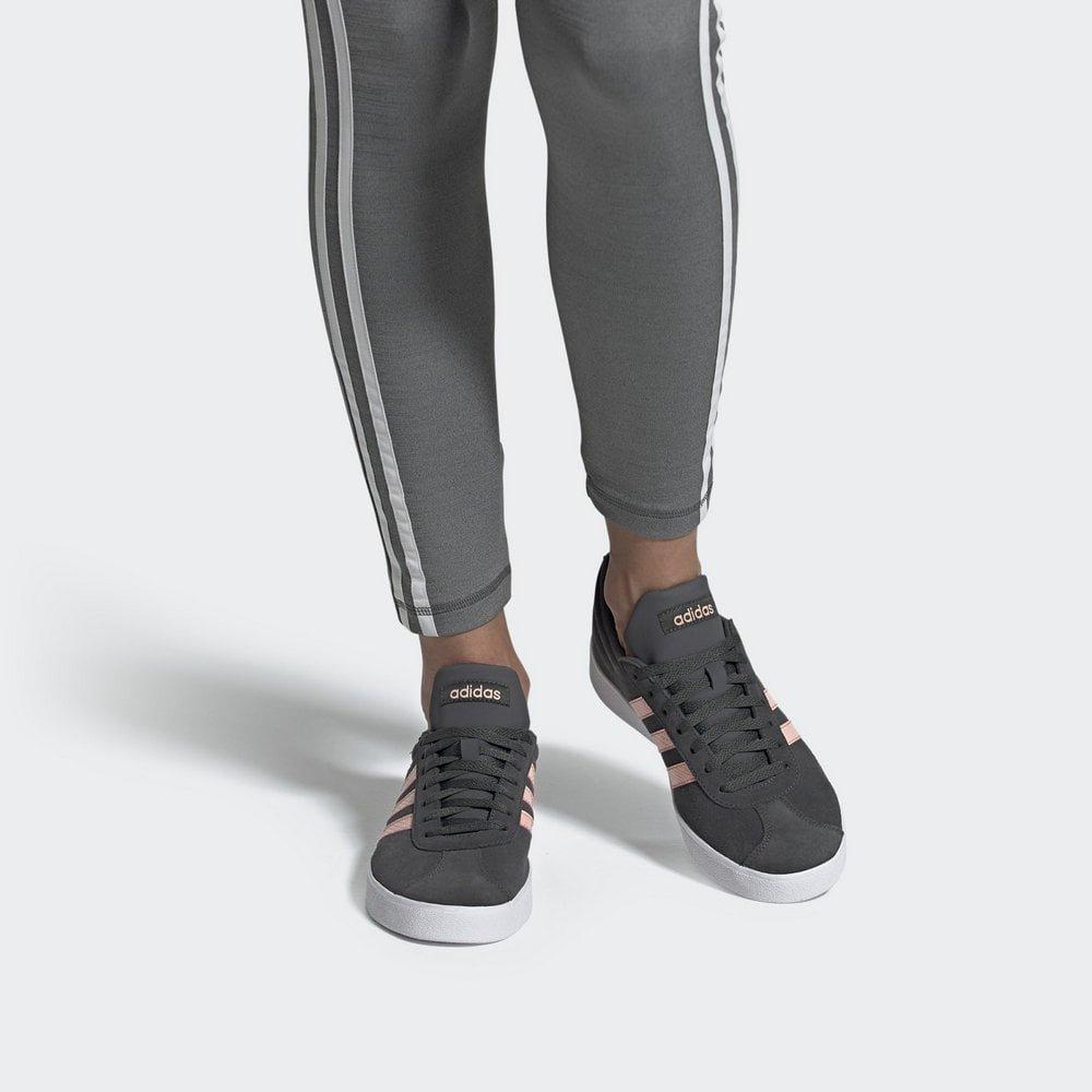 adidas Vl Court 2.0 'Grey Glow Pink' Women's Sneakers EE6786