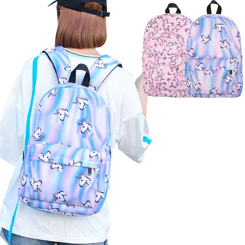 unicorn emoji backpack