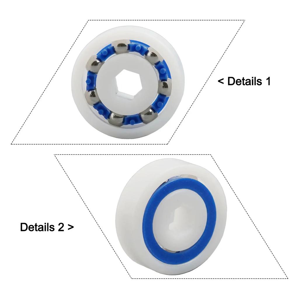 Bearing Wheel Reliable 4/8 Pack Replacement Wheel and Engine Bearing for Polaris Pool Cleaners 9 100 1108 Model