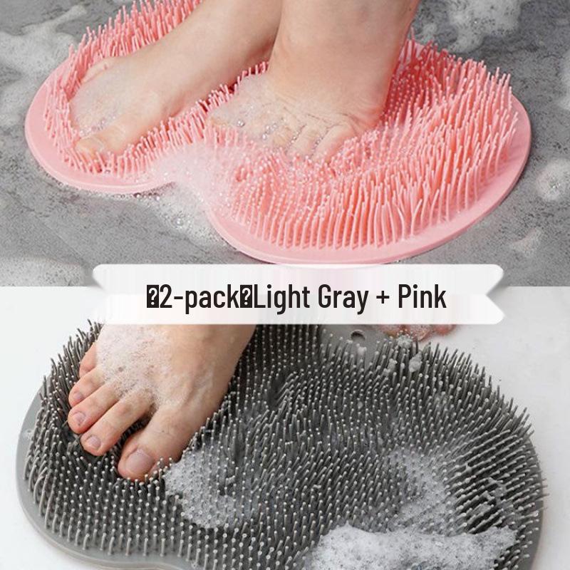 Anti-slip Foot Scrubber & Massager: Shower Pad with Suction Cups for Easy Dead Skin Removal