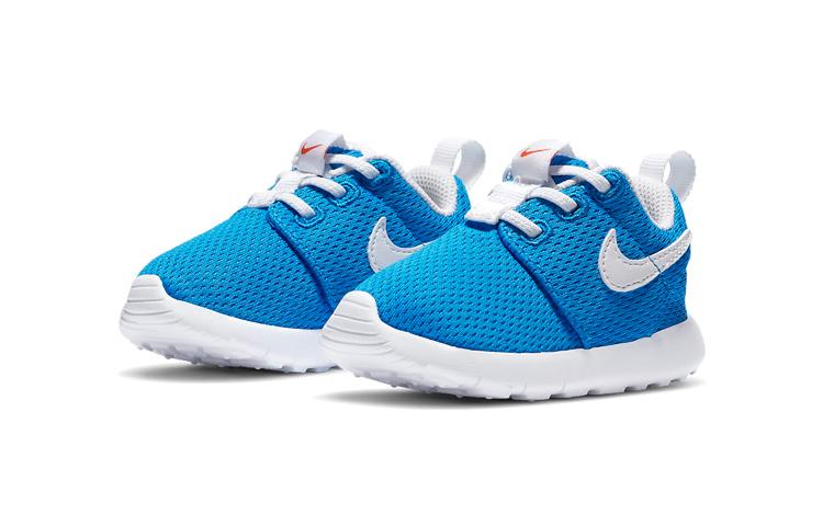 Nike Roshe One Low Top Toddler Shoes White Blue Infant And Toddler 749430-422