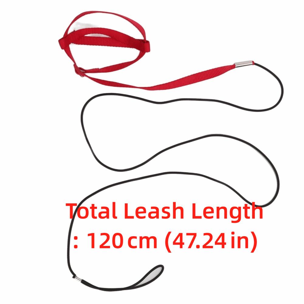 Adjustable Design Parrot Flying Rope Rope Material Anti-Bite Leash Bird Training Leash  For Walking