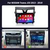 Car Radio Android 14 Multimedia Player Navigation Wireless CarPlay Touch Screen Stereo Bluetooth For NISSAN Teana J33 2013-2018
