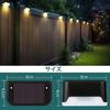 GIGALUMI Solar Outdoor Stair LED Solar Deck Garden IP67 Fence Outdoor Terrace Solar Automatic Warm Set of Eligible for Eligible Invoices Diamond Lamp