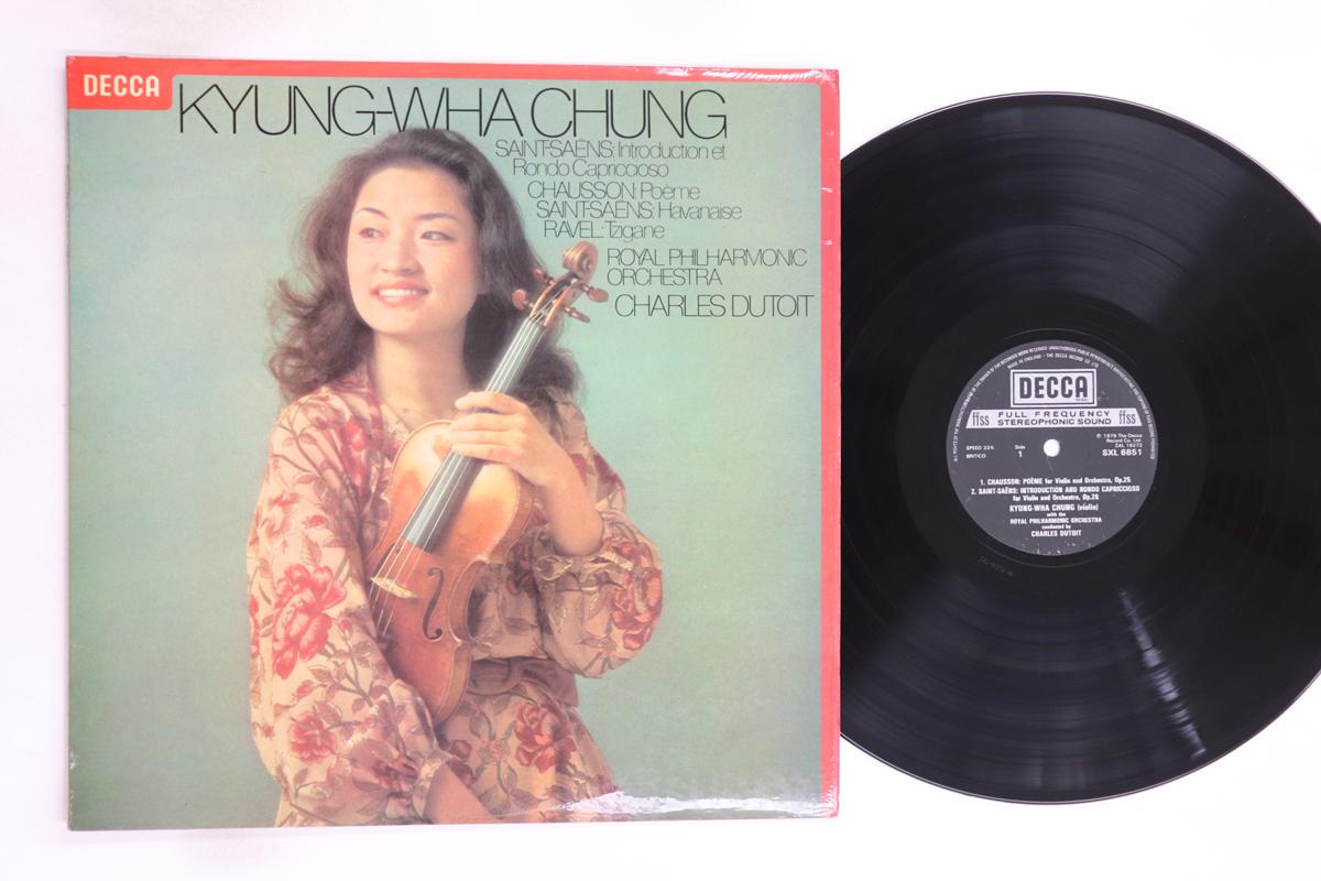 

LP Пластинка КЁН ВХА ЧУНГ, ШАРЛЬ ДЮТУА, RO - Шоссон Поэма / Сен-Санс Интродукция SXL6851 DECCA 1978 UK Классика Б/У