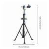 Bike Repair Workstand with Clamp Floor-Standing Maintenance Rotating