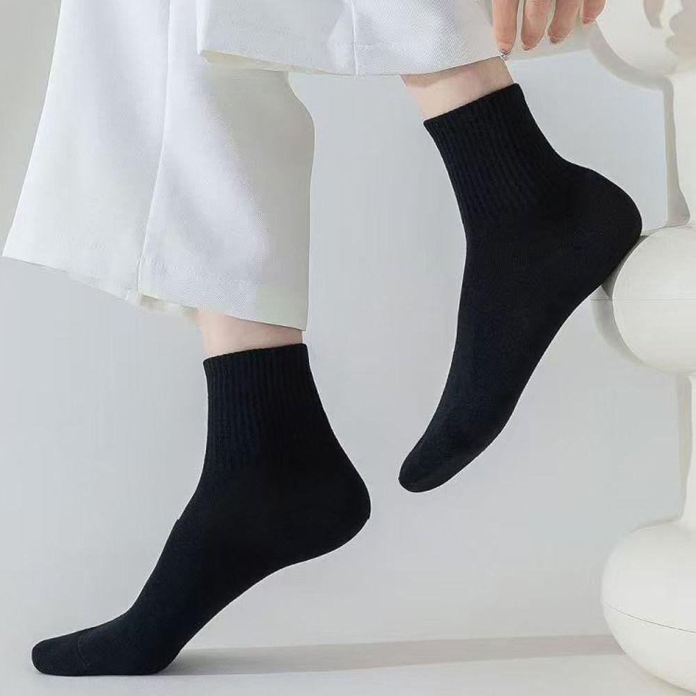 White Black Grey Disposable Socks 36-43 Travel Supplies Socks Portable Disposable Stocking  Unisex