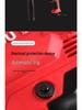 Jindu High-Power Handheld Wet/Dry Diamond Core Drill with Desktop Stand for Concrete & AC Hole Drilling
