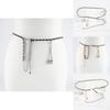 Gold Silver Metal Body Chain Waist Women Fashion Accessory For Dresses And Outfits