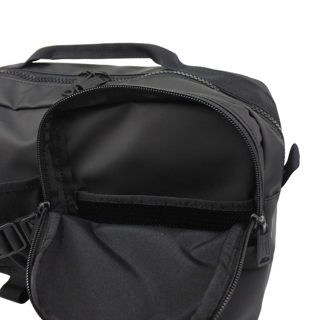 CIE BOTTLE SHOULDER BAG Tablet Made in and GRID-3 (L) BLACK, Storage, Lightweight, Waterproof, Japan, Cordura, Men's Women's