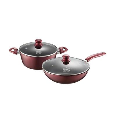 DESLON Lëxuan Fine Iron Non-stick 2-Piece Cookware Set