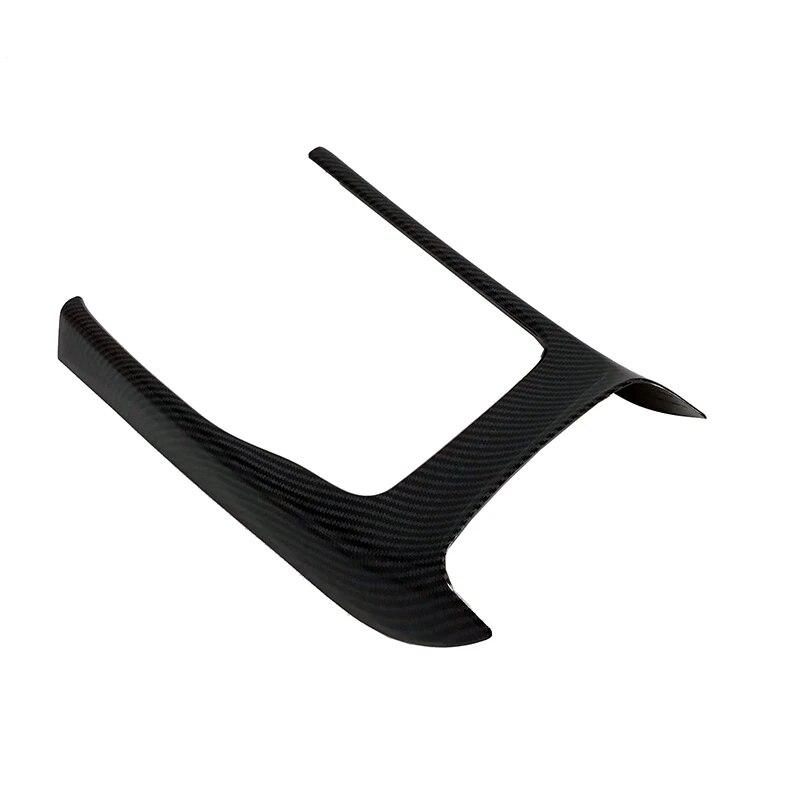 Carbon Fiber/Matte Inner Gear Shift Frame Cover Trim For Jeep Grand Cherokee 2014 2015 2016 -2018 Gear Shifter Box Panel Cover