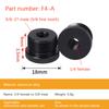 Microphone Stand Conversion Screws 1/4" To 5/8" Thread Screw Mount Adapter For Microphone Stable Clip Cantilever Stand