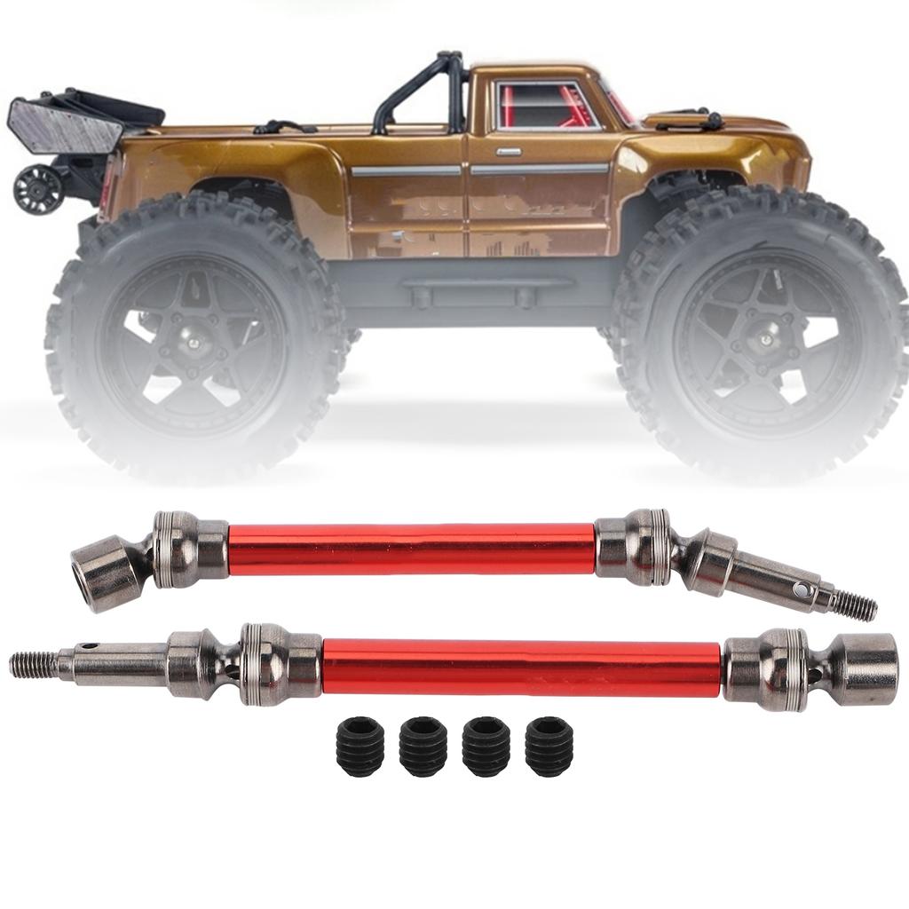 1 Pair RC Car Metal Front and Rear Drive Shaft Replacement Fit for ARRMA Kraton 1 10 RC Car