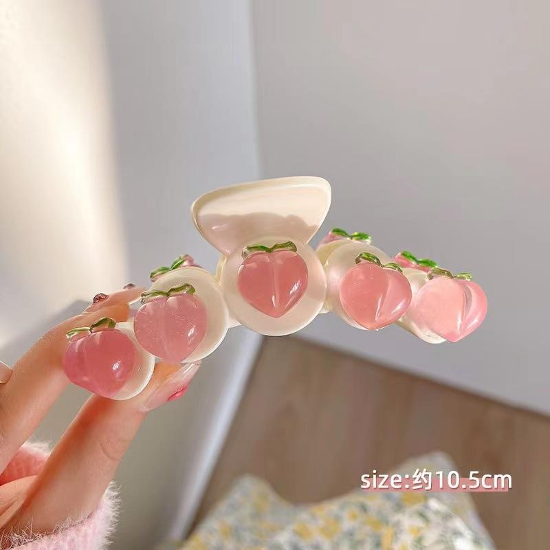 Transparent Cartoon Sanrio Shark Clip Summer Large Kulomie Grab Clip Hairpin Back Head Hair Accessories Headgear Hairpin