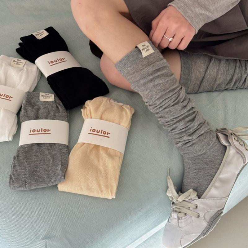 Koreanische Overknee-Socken Damen Strümpfe Einfarbige Netz-Wadensocken Strümpfe Japanische Jk Kniehohe Socken Overknee-Strümpfe