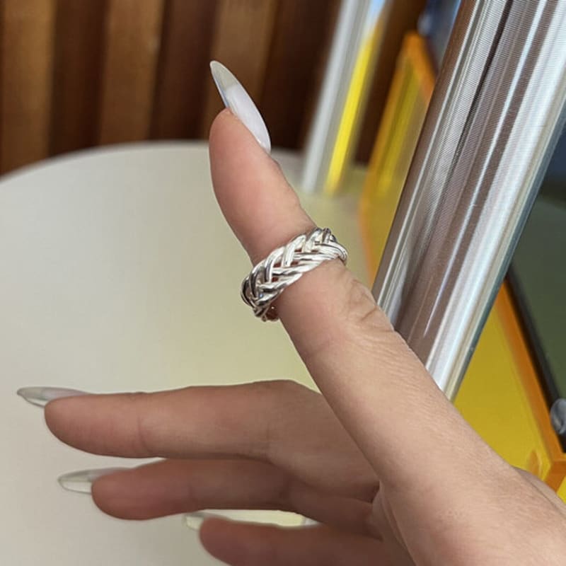 

mosxe [925silver] Briad ring No. 19