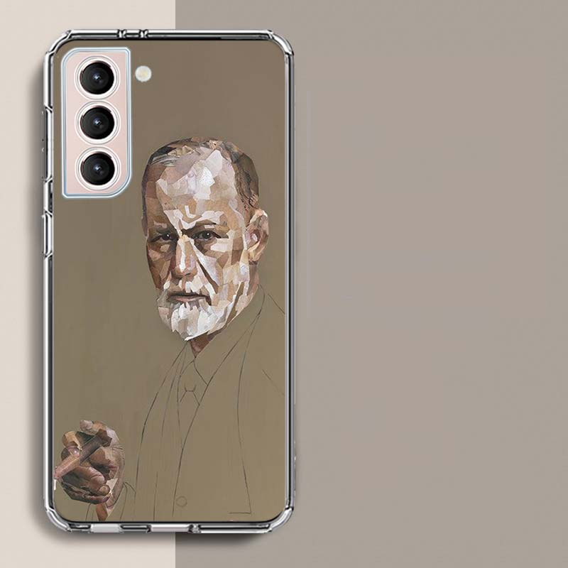 Sigmund Freud Founder of psychoanalysis Phone Case For Samsung A17 A56 A36 A26 A16 A55 A35 A25 A15 A05S Galaxy A71 A51 A41 A31 A