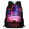 Stranger Things Printed Backpack Stranger Things5 Student School Bag Cartoon Lightweight Front Bag Backpack