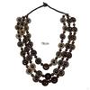 Bohemian Necklace Jewelry Costume Wood Bead for Women Lady Birthday