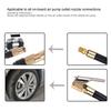 Car Tire Inflator Extension Hose High Pressure Resistant Inflation Pipe With Chuck Adapter Car Supplies