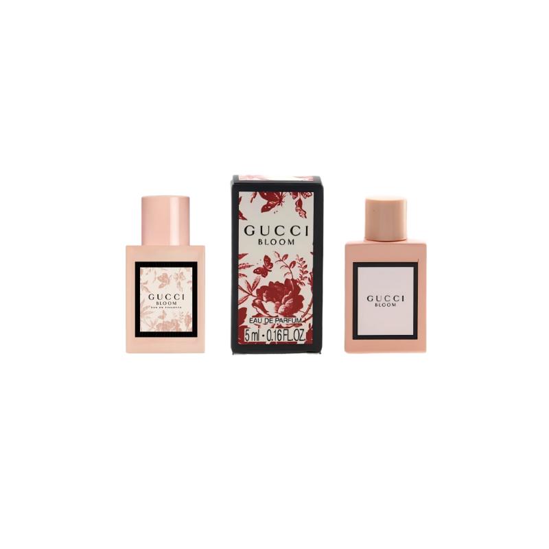 Gucci Набор из двух миниатюр парфюма Qimeng/Huayue/Guilty Love EDP Туалетная вода EDT Huayue Туалетная вода 5 мл + Huayue Intense Парфюм 5 мл коричневый