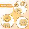 12 Pieces Clock Hand Nuts Grandfather Parts Outer Diameter 10mm 6mm 5mm Professional Fixing