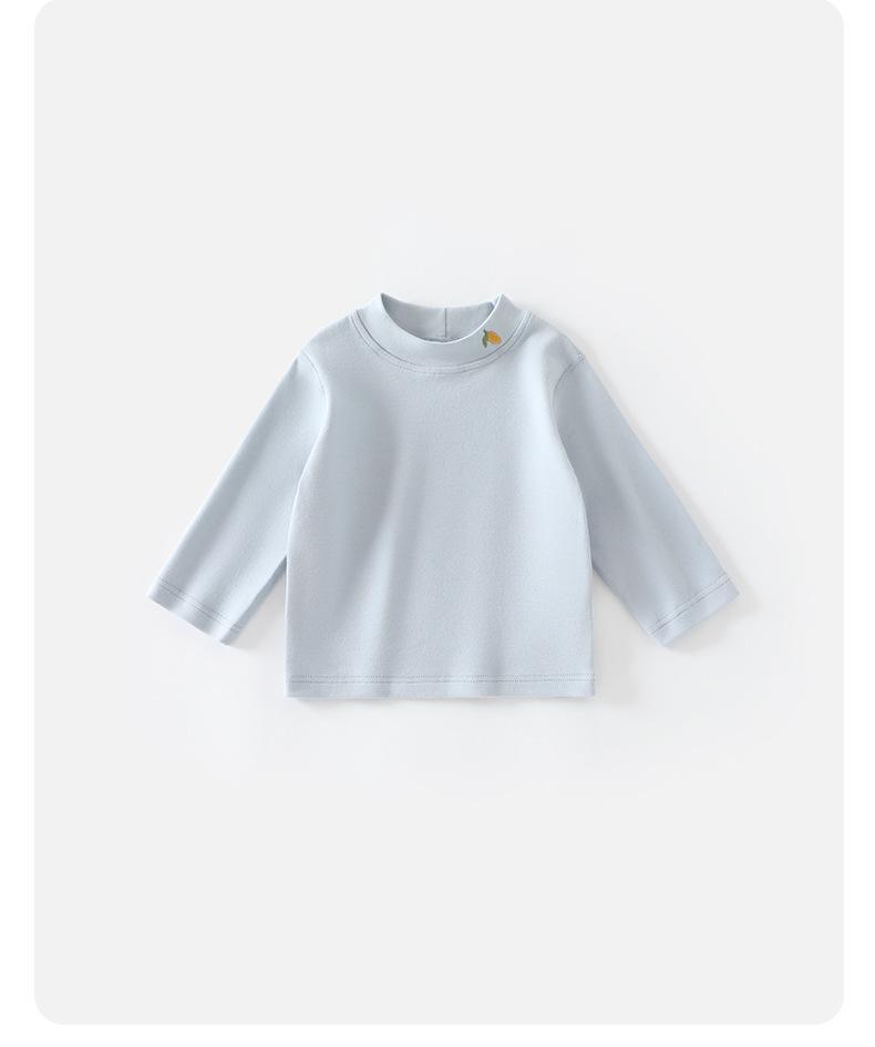 Children's High Neck Base Layer Top for Spring, Autumn, and Winter - Suitable for Infants and Toddlers (Boys & Girls).