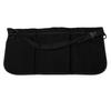 Black Short Waitress Apron 7 Pockets Adjustable Server Apron for Women Man Restaurants Cafes Machine Washable