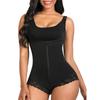 Cross-Border Plus Size Triangle Shaping Bodysuit with Zipper - Spring/Summer Style