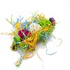 Foraging Toys For Birds 4 Pieces Parakeet Foraging Toy Parrot Supplies Colorful Chew Play Set For Cage Climbing Perches Hangers