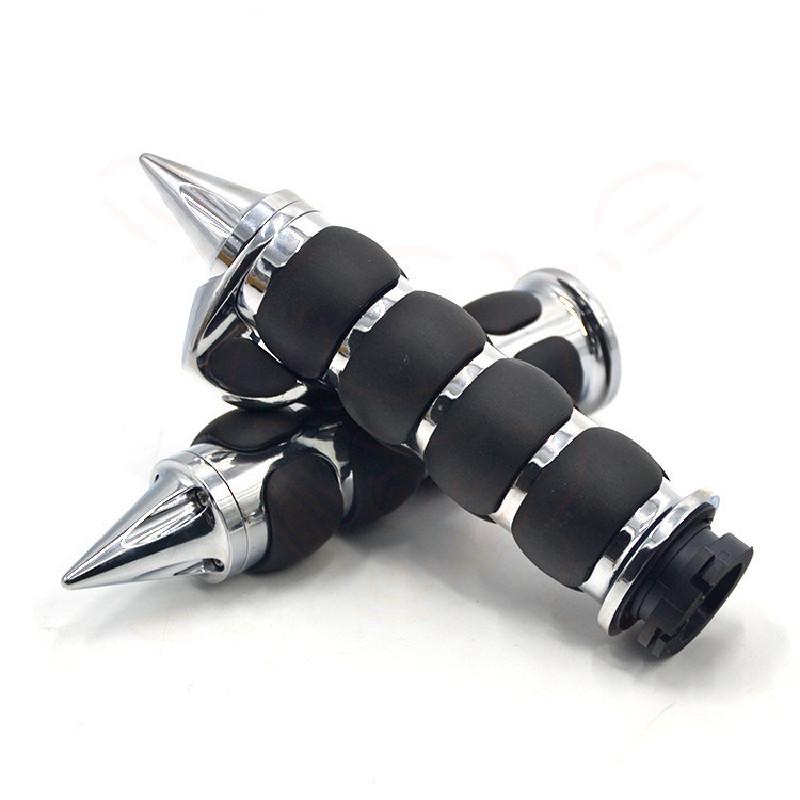 7/8'' 22MM Motorcycle Handle Bar Hand Grips For Sportster XL883 XL1200 Kawasaki Vulcan 800 900 Suzuki Boulevard C109R Honda