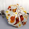 1pc Western Cowboy Theme Pattern Umbrella with Plastic Handle, Suitable for All Seasons Outdoor PT387