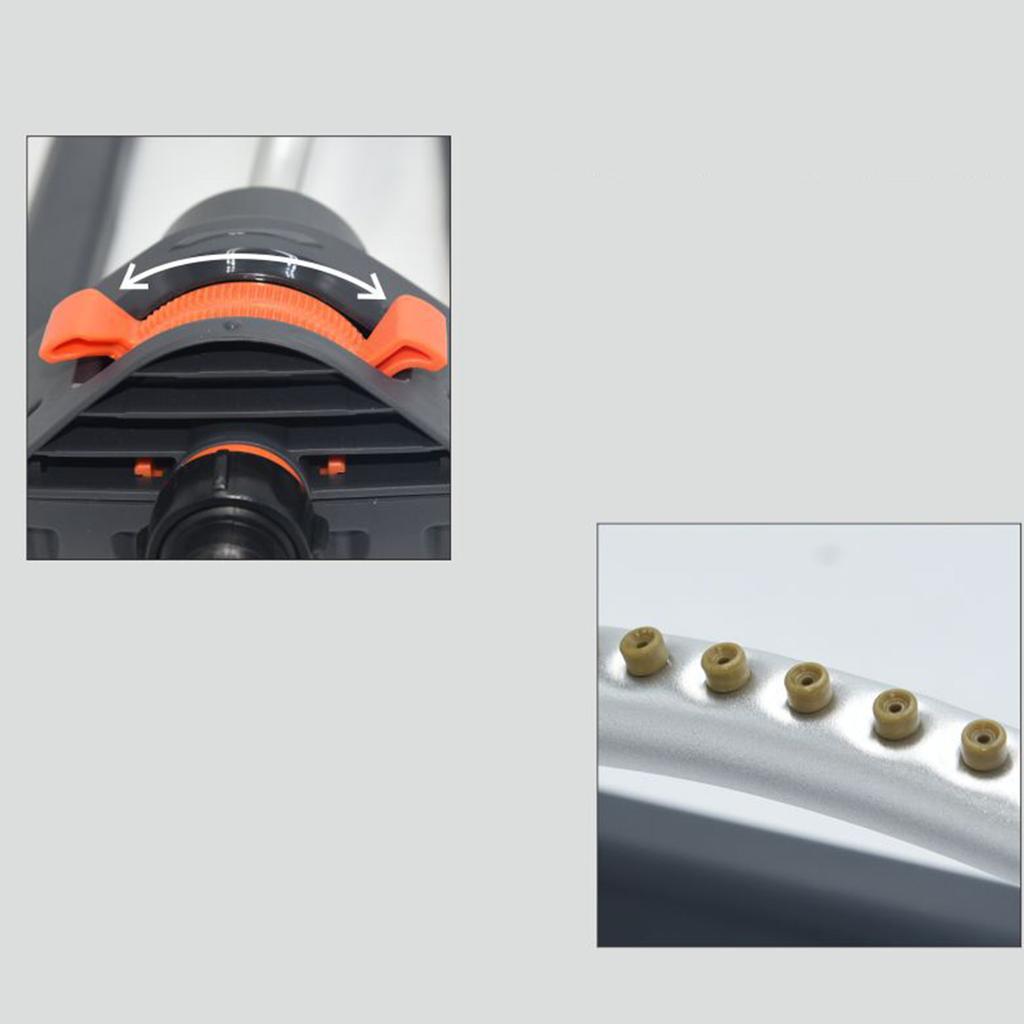 Stropitor automat de gazon oscilant cu duze cu 19 găuri Dispozitiv de udare pentru stropire cu apă de grădină pentru agricultură de grădină