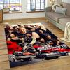 Alfombra para el Suelo más Reciente de la Película Fast & Furious X 10 Vin Diesel para Sala de Estar, Dormitorio, Decoración del Hogar, Decoración Antideslizante para Sofá, Felpudo