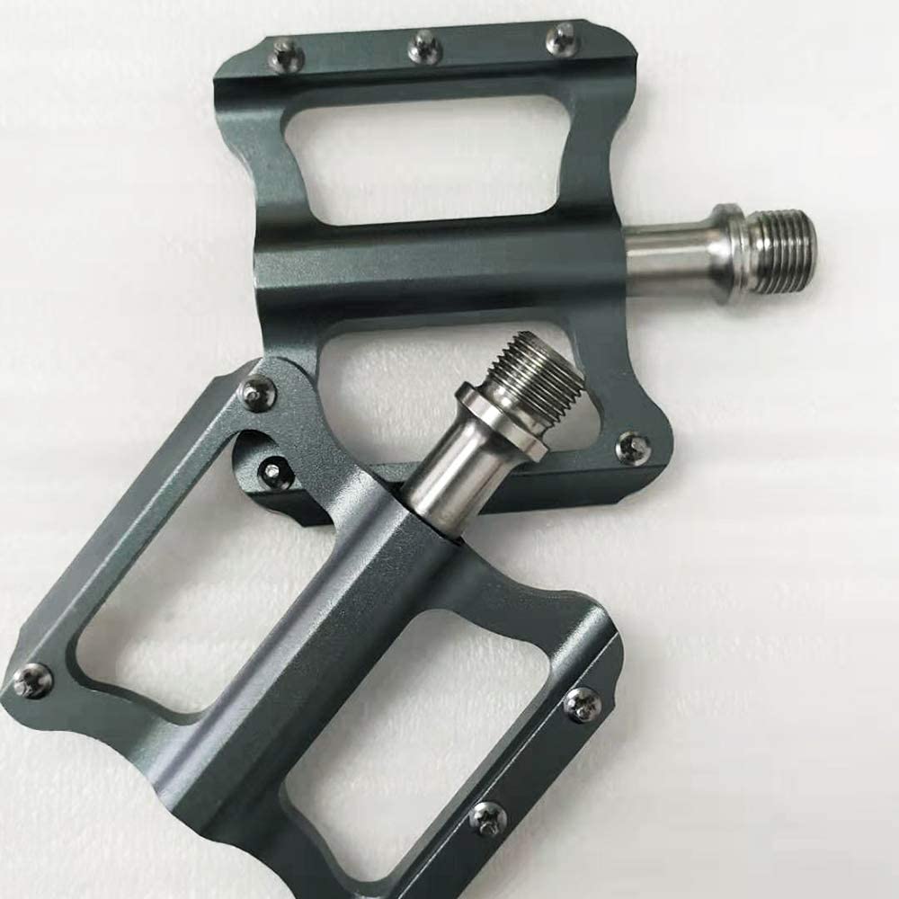 Titanium Alloy Footrest Bike Quick Release Road Bike Pedal Pedal темно серый