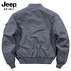 JEEP SPIRIT Men's Baseball Collar Flight Jacket