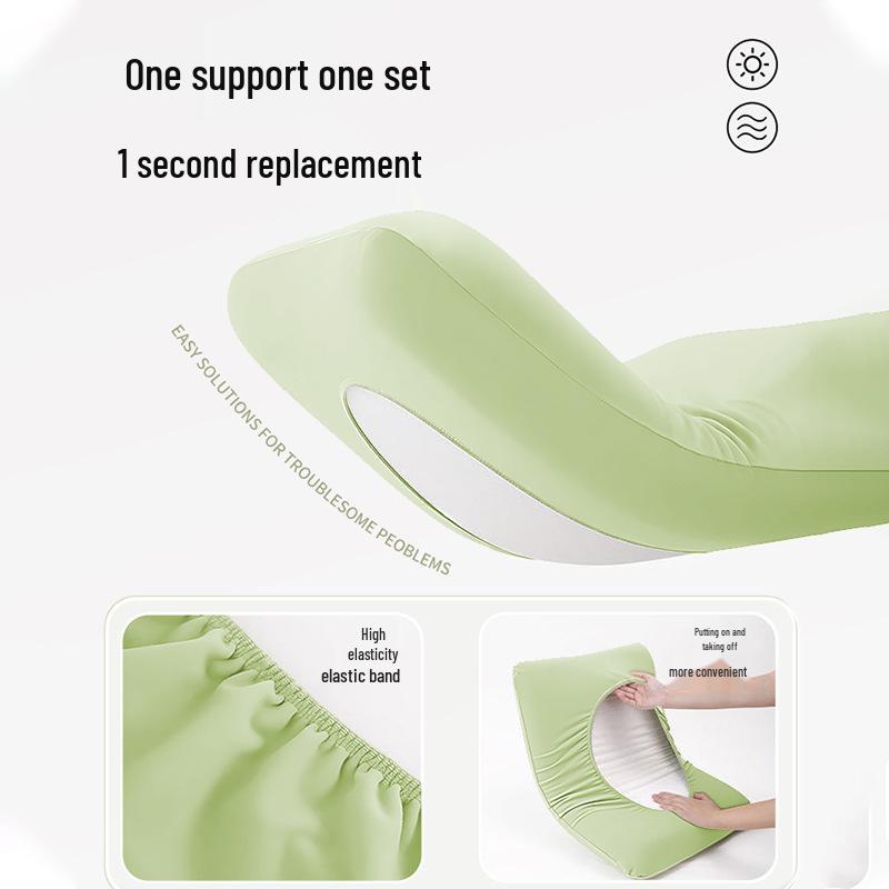 Thickened Stain-Resistant Travel Pillowcase for Train Sleeper