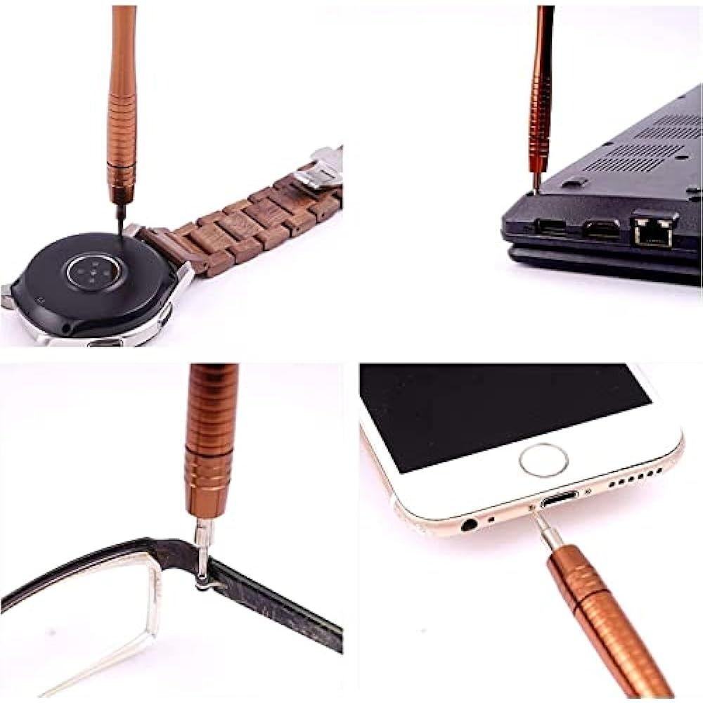 Professional Micro Precision Tiny Screwdriver Set with Leather Case Screwdriver Set  Watch