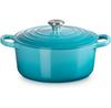 Cast Iron Roaster Le Creuset Signature Round 22 Cm Caribbean 3.3 L (21177221702430)