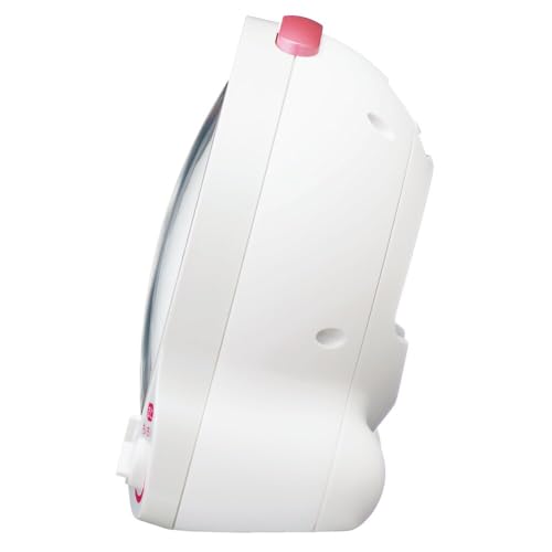 Seiko Clock Alarm Clock Table Clock Educational Analog Light Pink 134 x 130 x 85mm KR524P