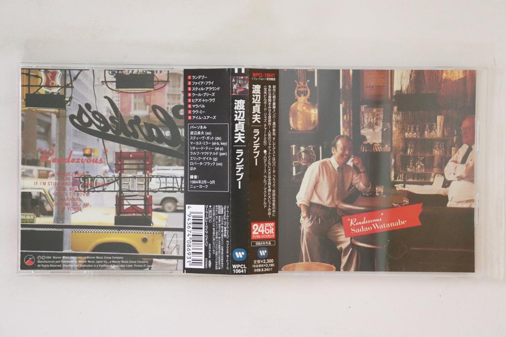 CD SADAO WATANABE - RENDEZVOUS WPCL10641 Japan Obi Jazz Used