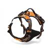 No Traction Mat For Pet Dogs Harness 3m Reflex Nylon Front Range Vest Dog Kit Adjustable Straps Bulldog Bulldog Team (orange)