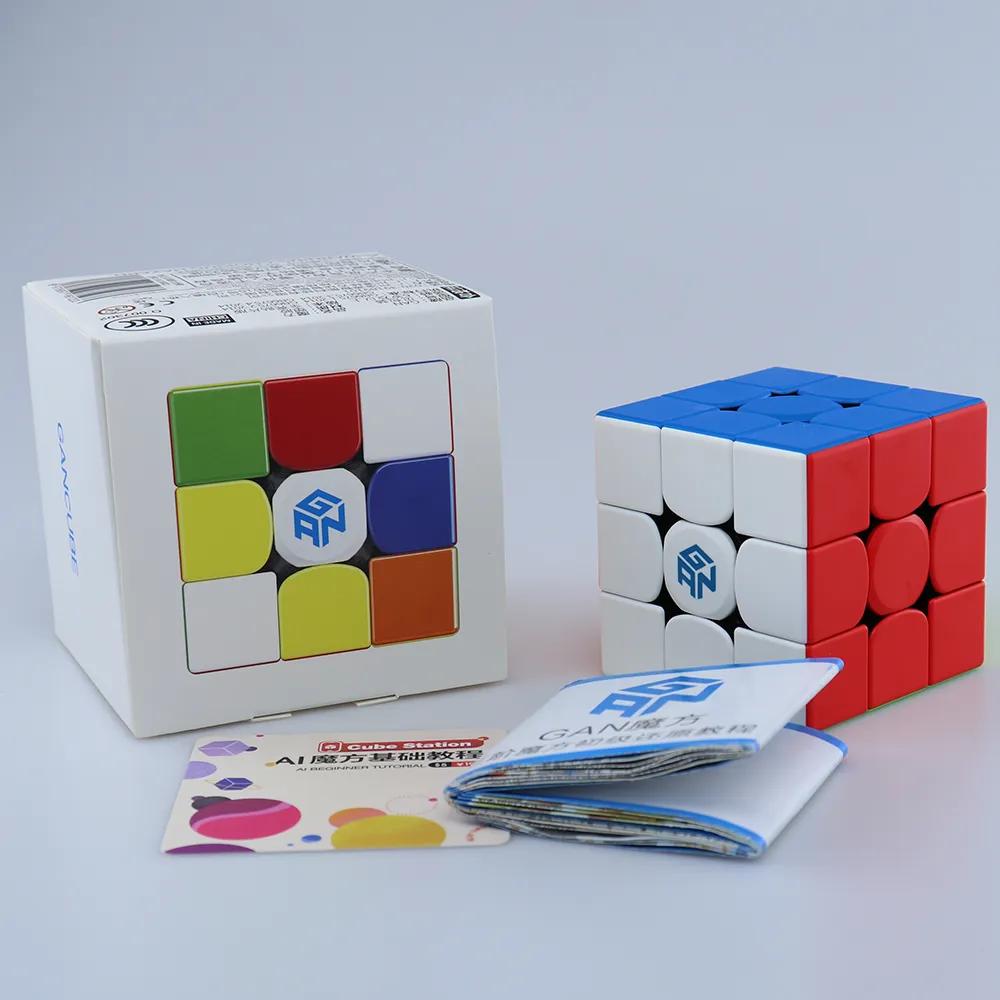 

GAN 356 RS 3X3 Magic Speed Cube Stickerless Professional Fidget Toys GAN 356RS Cubo Magico Puzzle